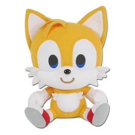 Great Eastern - Sonic The Hedgehog 7 Inch Plush | Tails Sitting - Yellow