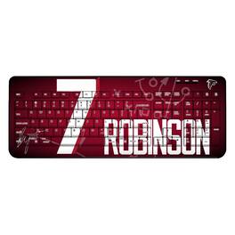 Keyscaper - Bijan Robinson Atlanta Falcons Wireless Keyboard - Black