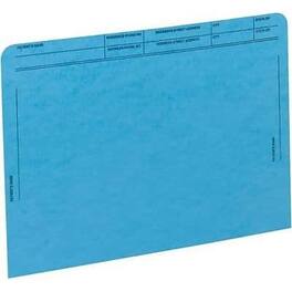Medical Arts Press - File Pocket, Letter Size, 50/Box - Dark Blue