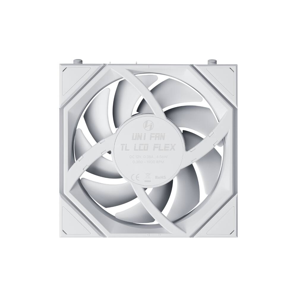 UNI FAN TL LCO FLEX DC 12V 0.38A 4.56W 0.350 1900 RPM CE RoHS