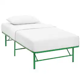 Modway - Horizon Stainless Steel Twin Bed Frame - Green