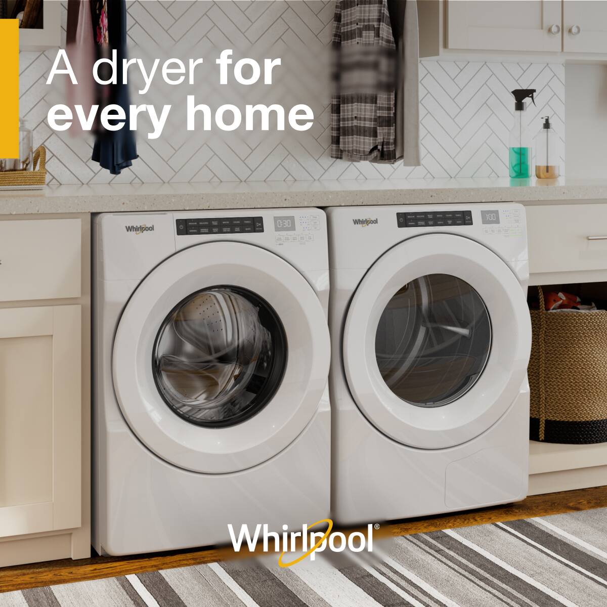 A dryer for every home

Whirlpool