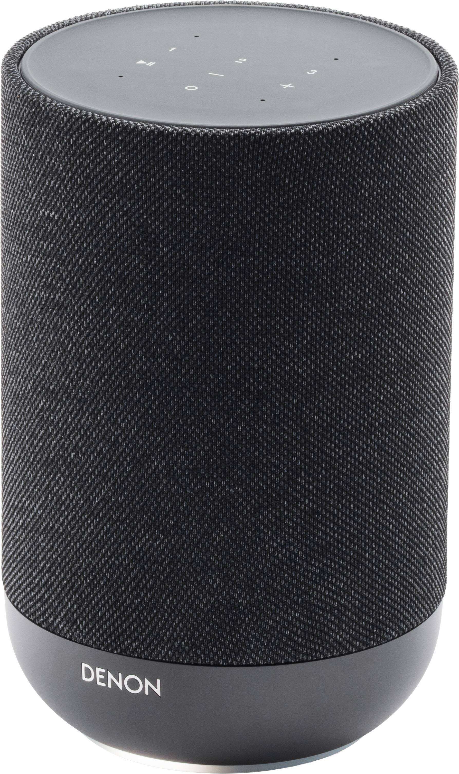 Alt View 5. Denon - DENON HOME 200 Wireless Smart Speaker - Charcoal.