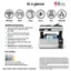 At a glance, EcoTank SuperTank Printers offer a variety of features, such as wireless print, copy, scan, and fax capabilities, as well as Ethernet connectivity. These printers also come with additional features, such as saving up to $1000 with each replacement ink bottle set compared to color laser toner cartridges. They have a print speed of up to 17 pages per minute for black and 9.5 pages per minute for color, making them suitable for high-volume printing. The printers use DURABrite ET pigment inks, which provide professional quality printing with zero-cartridge waste. The replacement ink set includes enough ink to print up to 7,500 pages for black and 6,000 pages for color. EcoTank 542 Ink Bottles are recommended for the best print quality and performance. To learn more, scroll down to "From the manufacturer." Actual savings and costs may vary significantly based on print tasks, print volumes, and usage conditions. Savings and costs are based on the cost of replacement bottles compared to the cost of enough standard-capacity color laser toner cartridges to achieve the total page yields of the bottles, using manufacturers' online prices for similarly featured color laser printers.