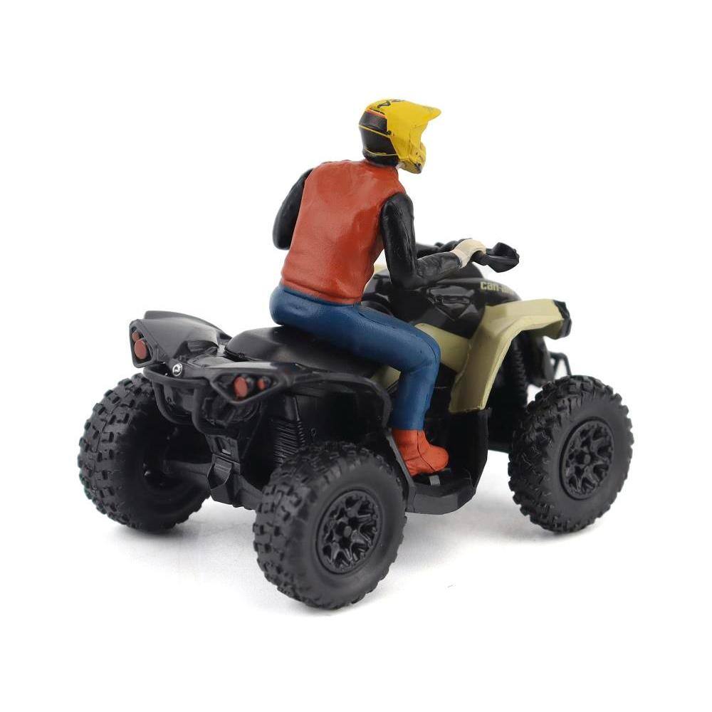Left. BRP Models - Can-Am Renegade X XC 1000R ATV Desert Tan with Driver Figure 1/32 Diecast Model by BRP Models - Multi.