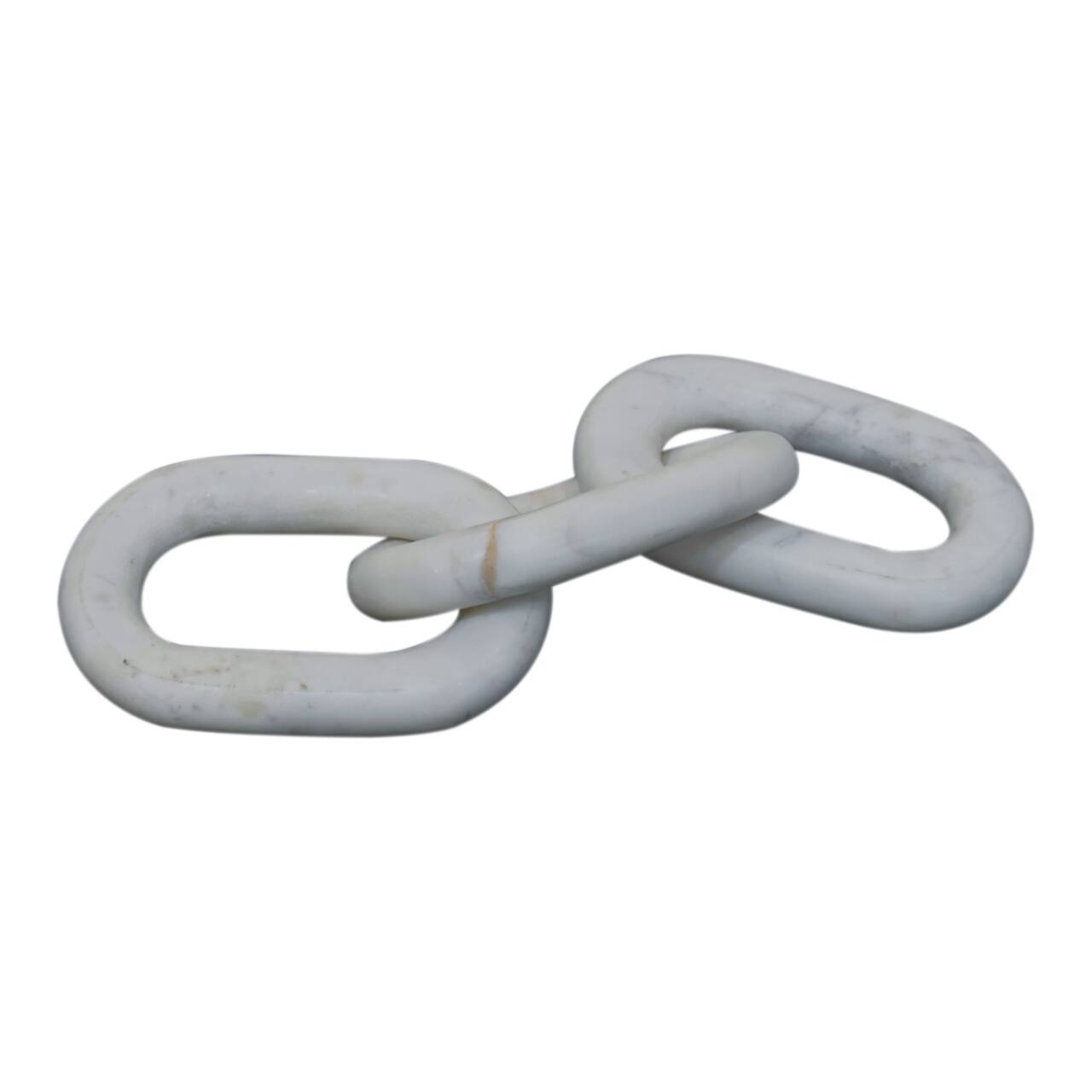Left. Artisan Furniture - Artisan Furniture Decorative Marble Chain , Grey.