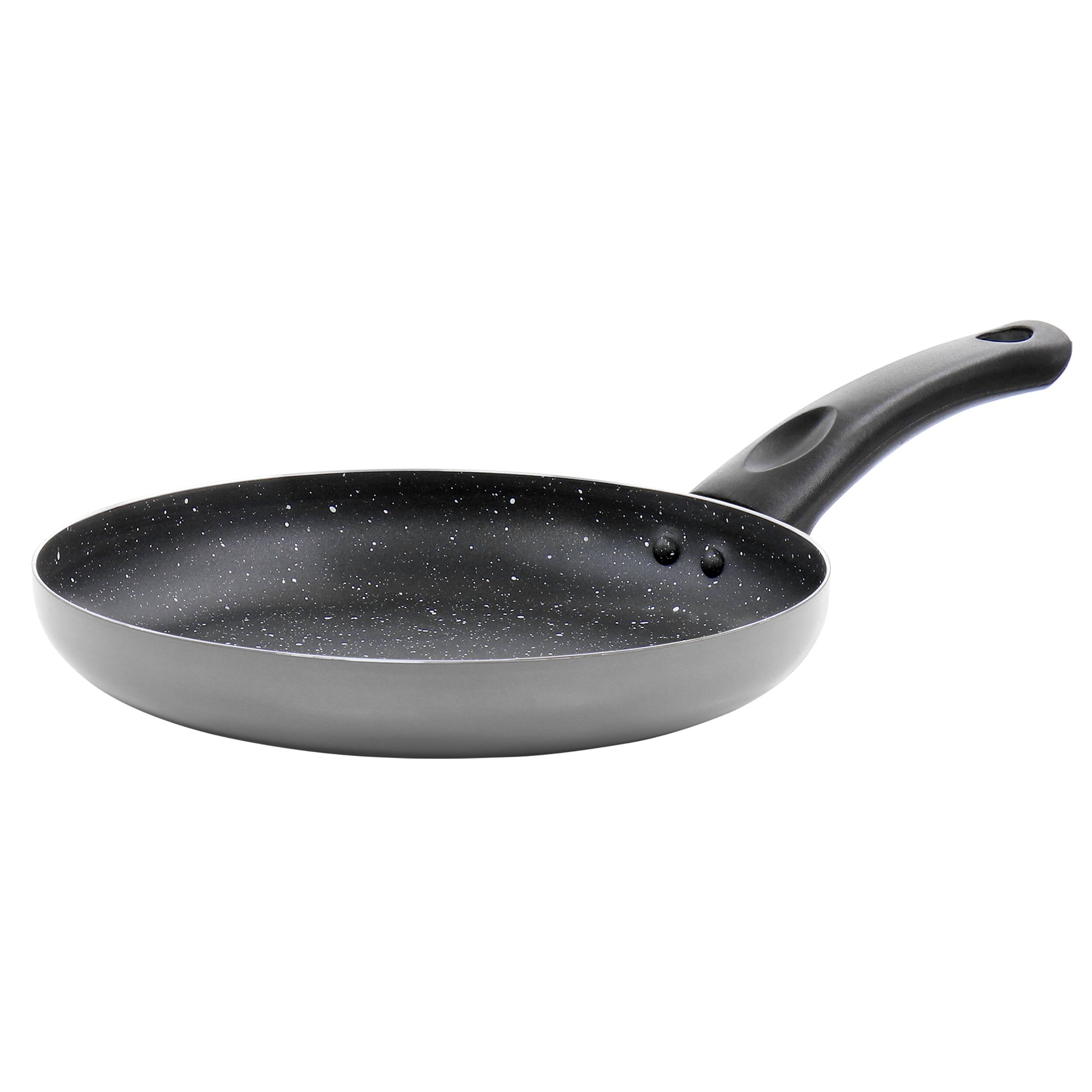 Oster - Luneta 8 Inch Aluminum Nonstick Frying Pan in Grey - Gray