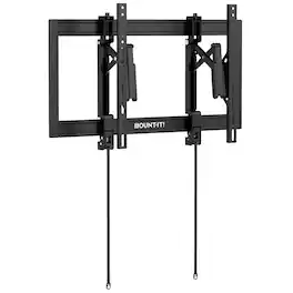 Mount-It! - Heavy-Duty Advanced Tilt TV Wall Mount for 37” – 90” TVs - Black