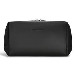 Champs - Onyx Collection Leather Toiletry Bag - Black