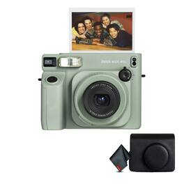Fujifilm - INSTAX Wide 400 Instant Camera - Sage Green, Case For Instax Wide 400