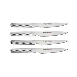 Global - UKON 4 Piece Steak Knife Set - Silver