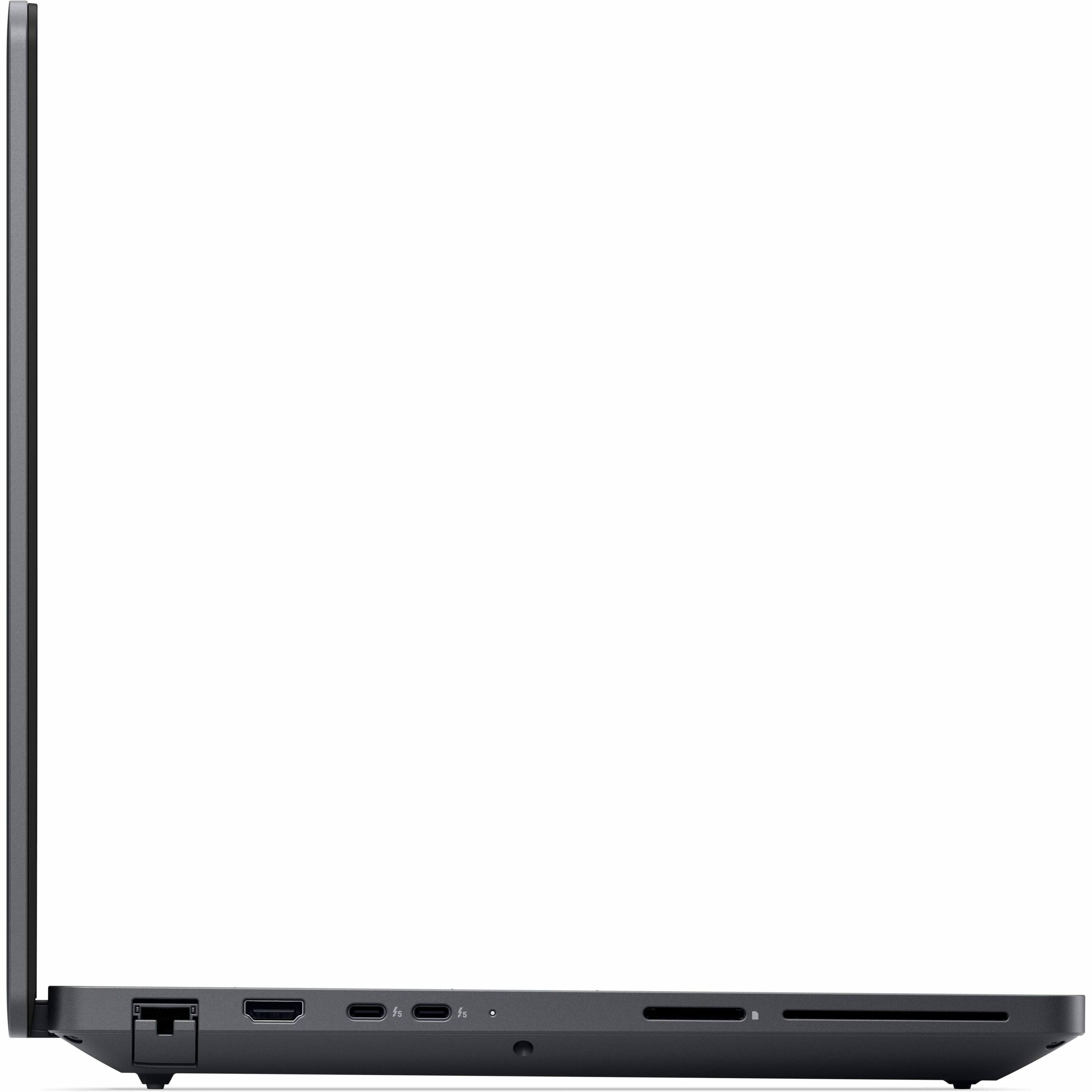 Alt View 3. Dell - Dell Pro Max Plus MB16250 16" Mobile Workstation - Full HD Plus - 120 Hz - Intel Core Ultra 7 265HX - vPro Technology - Magnetite.