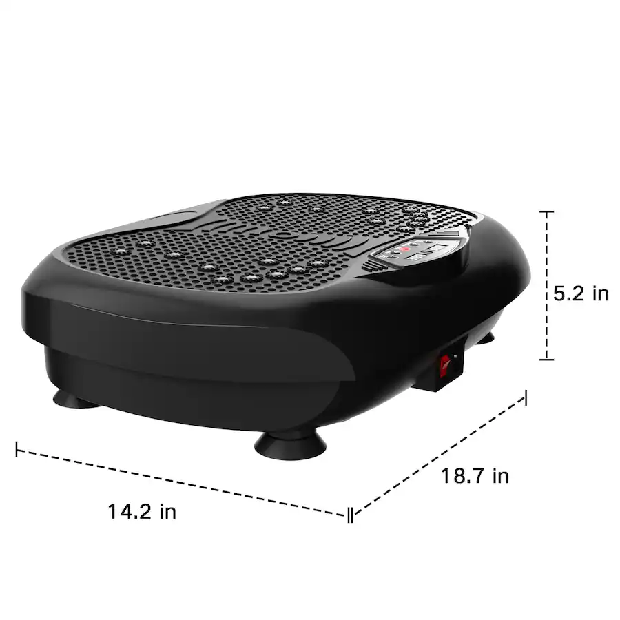 GlowWise Tone & Slim Whole Body Vibration Platform for Home Fitness ...