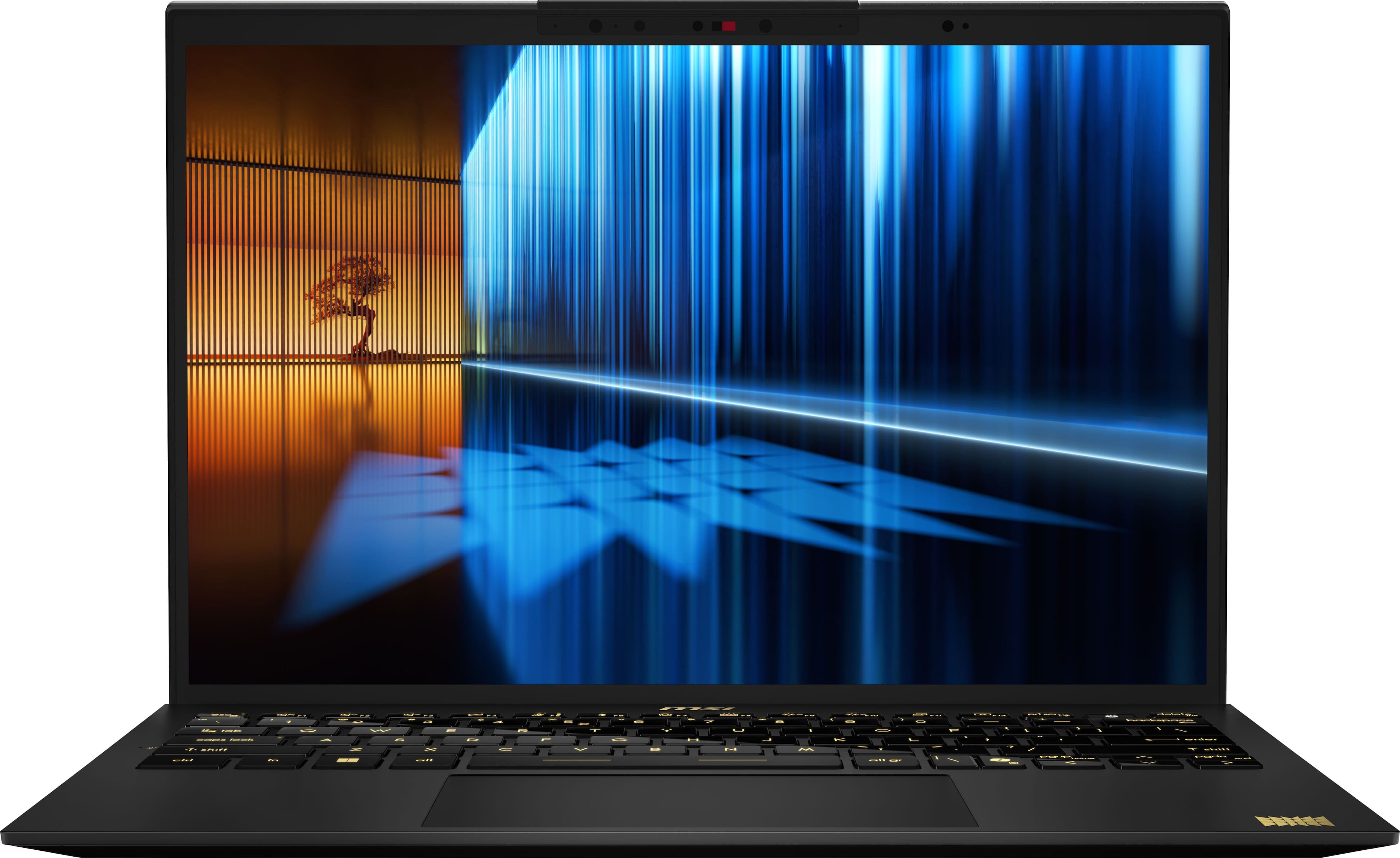 Alt View 9. MSI - Prestige 13”AI+ - Ukiyoe Edition 13.3"OLED Laptop- Intel Core Ultra 7-258V– Intel ARC Graphics with 32GB Memory– 1TB SSD - Stellar Gray.