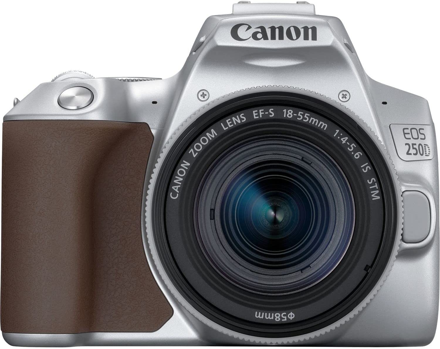 Canon EF-S 18-55mm Zoom Lens 1:4-5.6 IS STM  
EOS 250D  
58mm