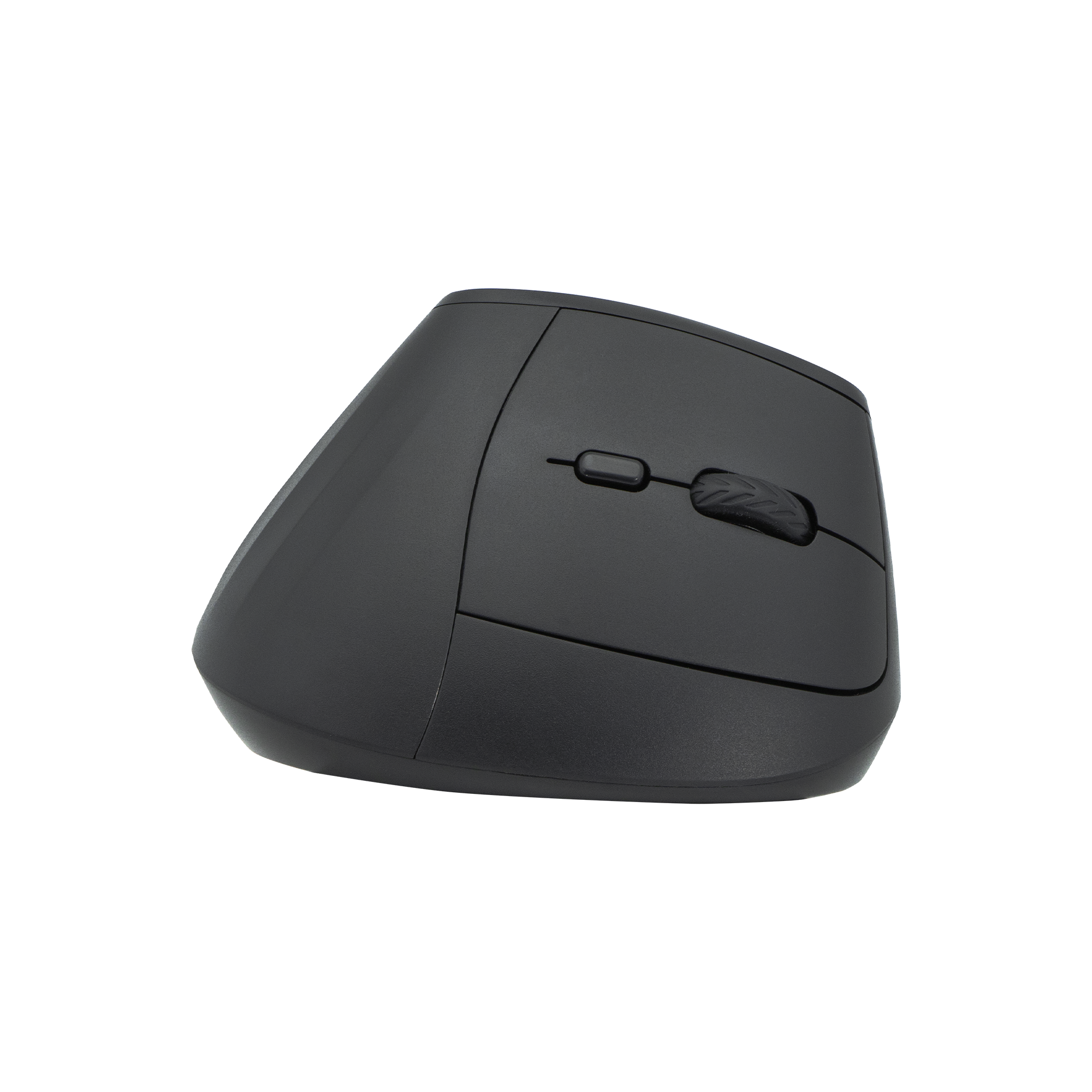 Left. J-Tech Digital - J-Tech Digital Vertical Wireless Ergonomic Mouse - 2.4G & Bluetooth - Black.