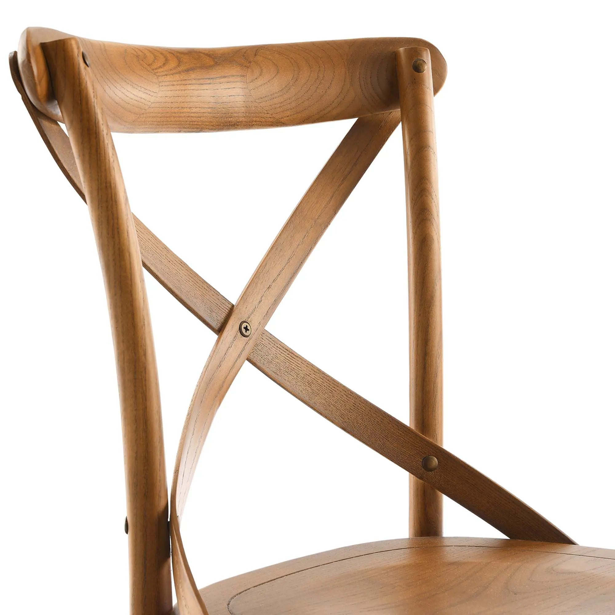 Alt View 4. Modway - Gear Dining Side Chair by Modway - Brown.