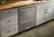 Back. KitchenAid - 4.29 Cu. Ft. Built-In Mini Fridge with Double-Drawer Refrigerator/Freezer - Stainless Steel.