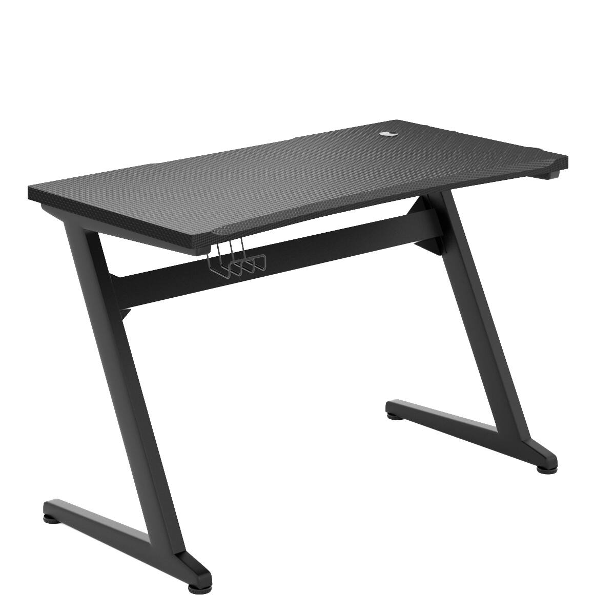 Alt View 19. Costway - Gaming Desk with Mousepad - Black.