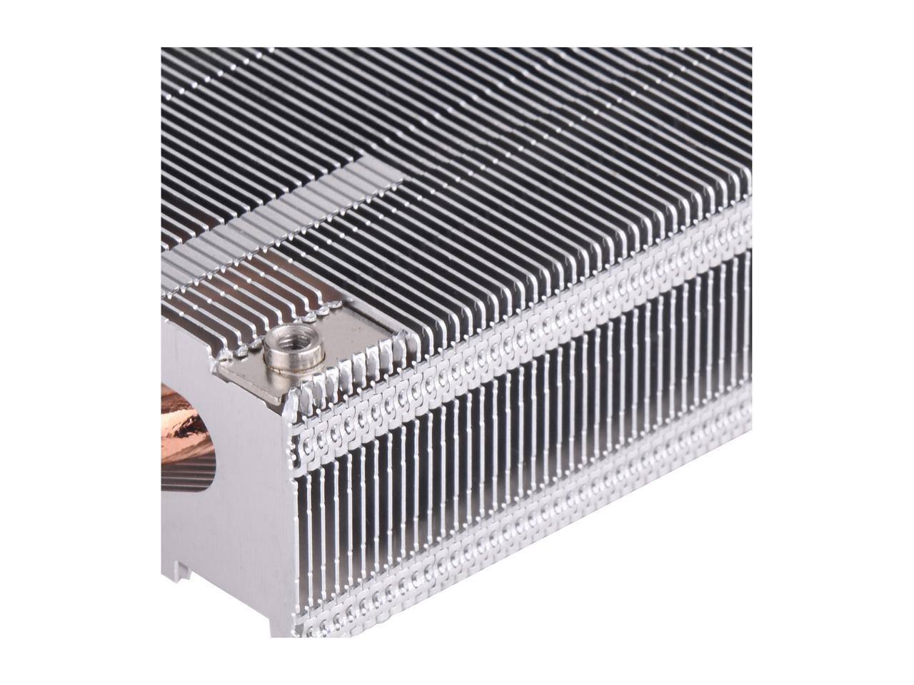 Alt View 5. SilverStone - SILVERSTONE SST-AR11 92mm Dual ball bearing CPU Cooler - Silver.