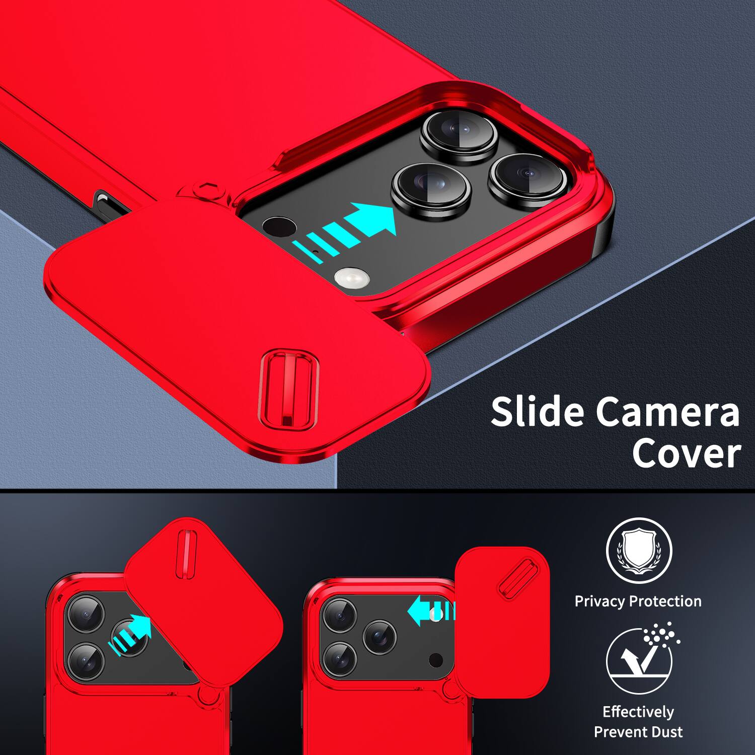 Slide Camera Cover

Privacy Protection

Effectively Prevent Dust