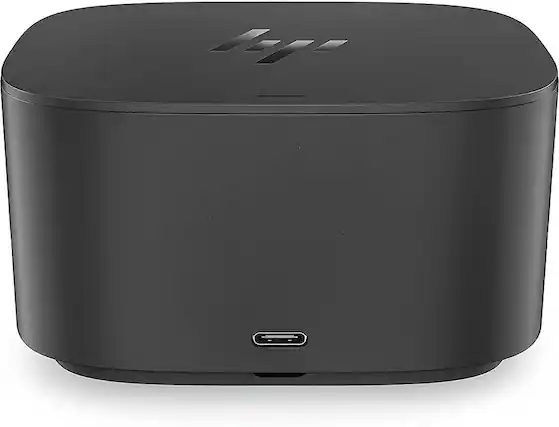 Front. HP - Thunderbolt Dock G2 (120w) - for Notebook - 120 W - USB Type C - 5 x USB Ports - 3 x USB 3.0 - Network (RJ-45) - VGA.