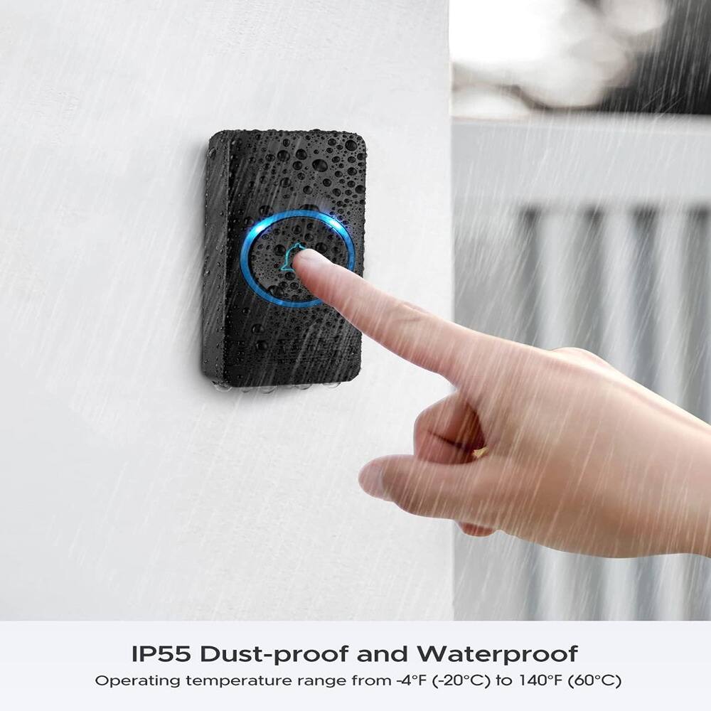 IP55 Dust-proof and Waterproof  
Operating temperature range from -4°F (-20°C) to 140°F (60°C)