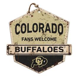 Jardine - Colorado Buffaloes Fans Welcome Sign - Black