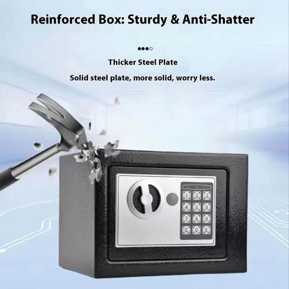 Reinforced Box: Sturdy & Anti-Shatter

Thicker Steel Plate
Solid steel plate, more solid, worry less.