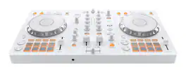 Pioneer DJ - 2-Channel DJ Controller with Multi-Device Support & Smart Fader - White