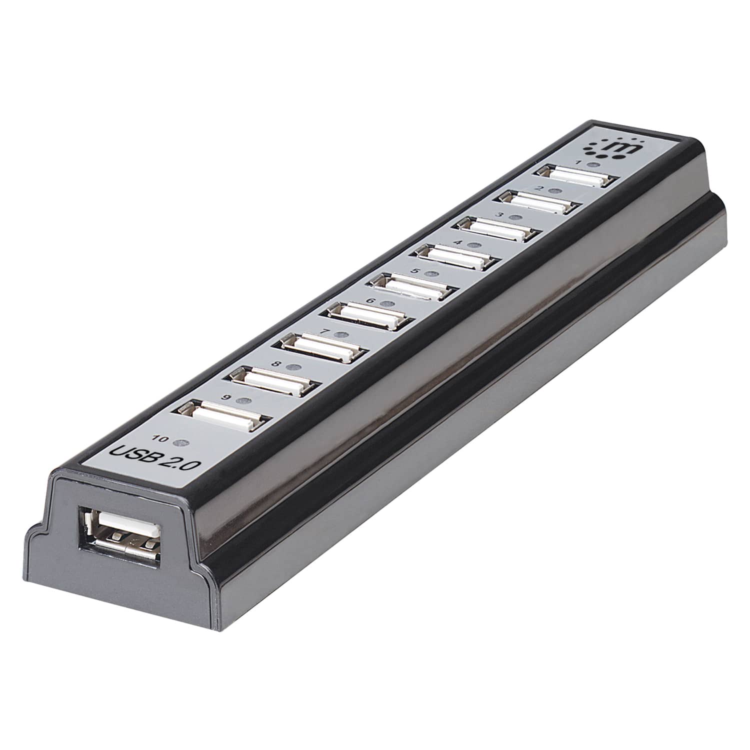 Manhattan - 161572 10-port Usb 2.0 Desktop Hub