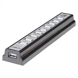 Manhattan - 161572 10-port Usb 2.0 Desktop Hub