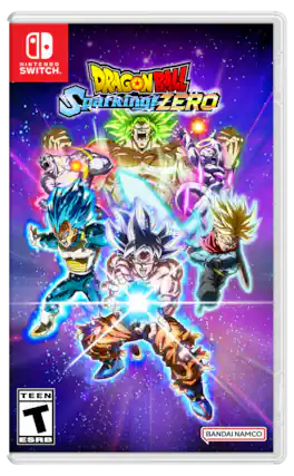 NINTENDO SWITCH, DRAGON BALL PARKING ZERO, TEEN T ESRB, BANDAI NAMCO - T (Teen 13+)