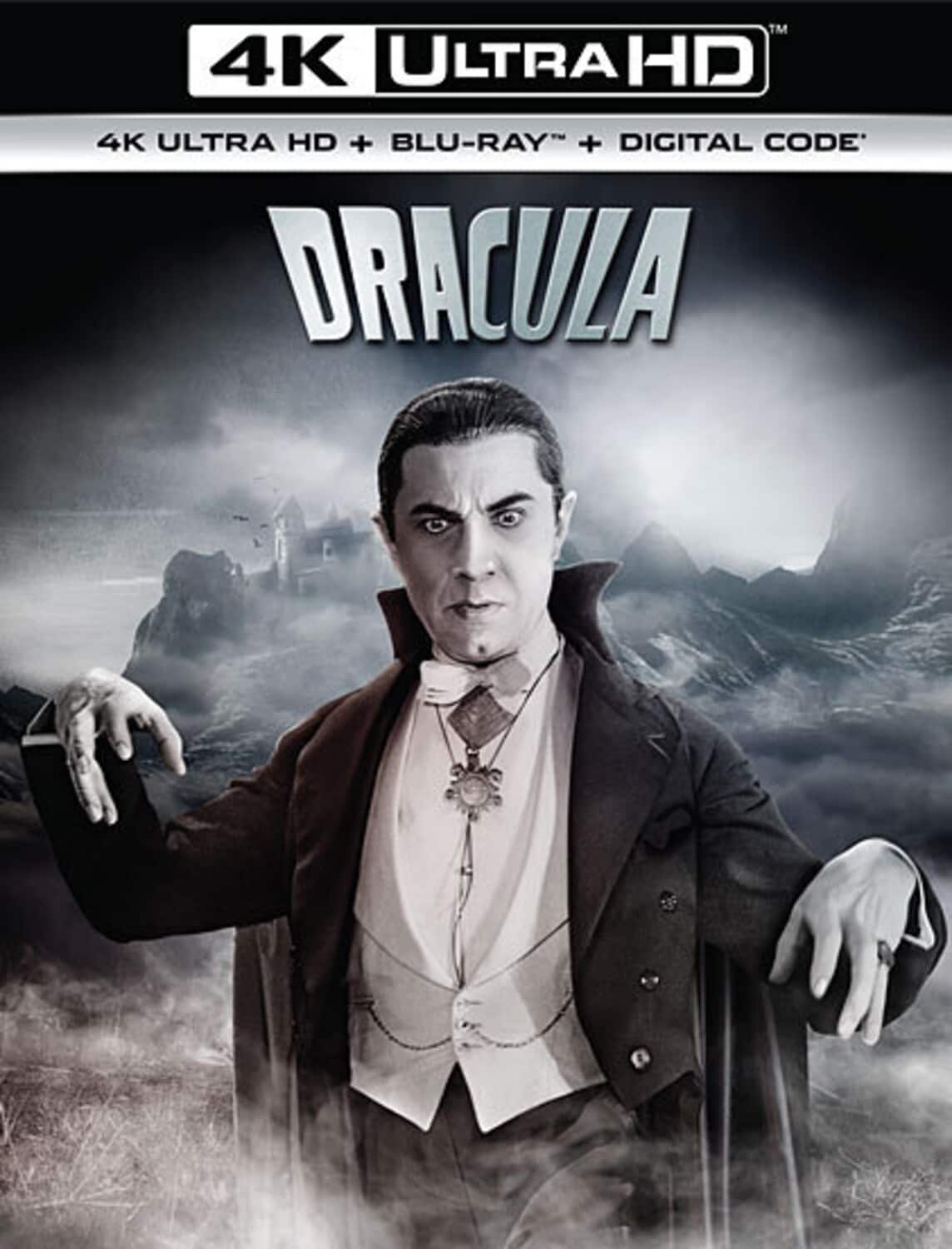 Front. Dracula   - 4K Blu-Ray.