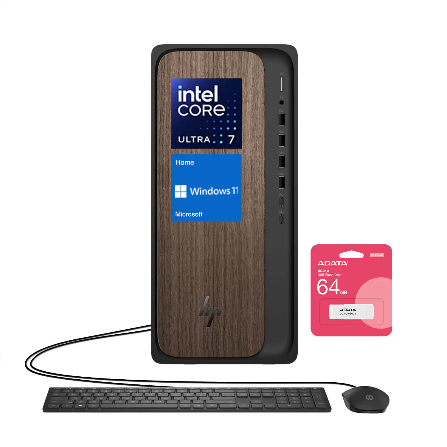 Intel Core Ultra 7 Home  
Windows 11  
Microsoft  
ADATA UC310 64 GB USB Flash Drive