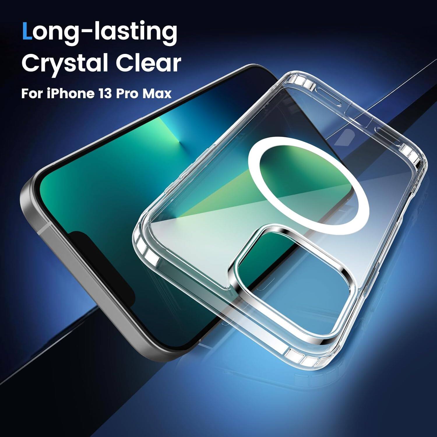 Long-lasting Crystal Clear
For iPhone 13 Pro Max