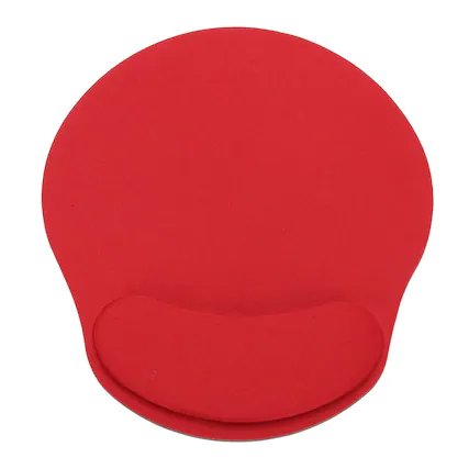 Front. Unique Bargains - Ergonomic Gel Mouse Pad with Wrist Rest Support Memory Foam Mat Non-Slip Base for Office Computer Laptop Keyboard Home - Red.