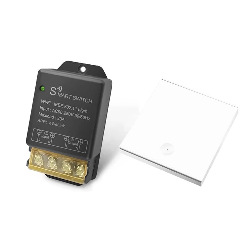 MOSZAR LLC - Wireless Remote Control Switch – Works with eWeLink App & Voice, 2.4G