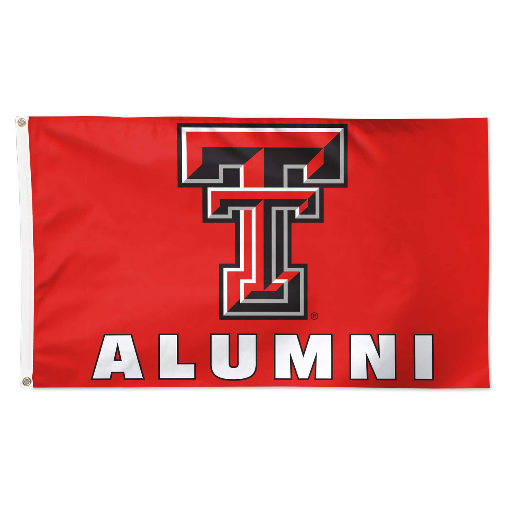 WinCraft - Texas Tech Red Raiders 3' x 5' Single-Sided Deluxe Alumni School Supporter Flag - Multicolor