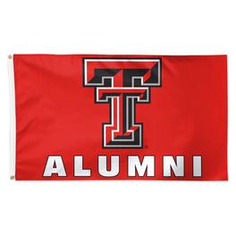 WinCraft - Texas Tech Red Raiders 3' x 5' Single-Sided Deluxe Alumni School Supporter Flag - Multicolor