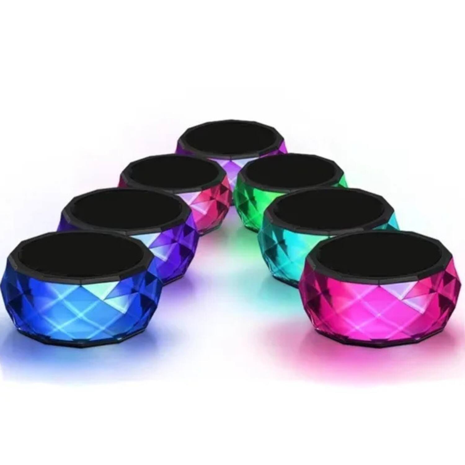 Angle. Stock Preferred - Portable Candylight LED Stereo Bluetooth Mini Speaker & MP4 Player.