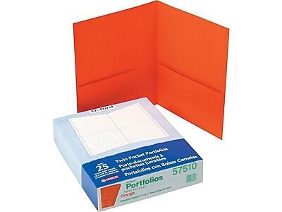 Twin Pocket Portfolios  
Porte-documents jumeaux  
Bolsas Gemelas  
Portefolios con Bolsas Gemelas  

25 Portfolios  
Portefolios  
Portafolios  

Orange  

57510