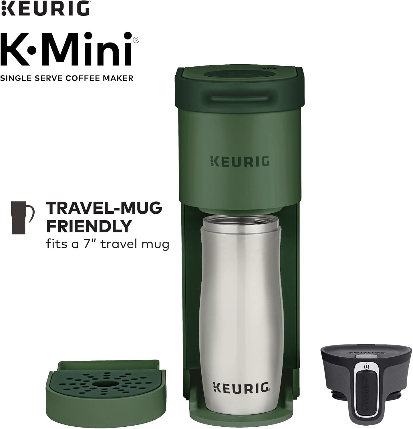 KEURIG K-Mini SINGLE SERVE COFFEE MAKER

TRAVEL-MUG FRIENDLY fits a 7" travel mug

201992