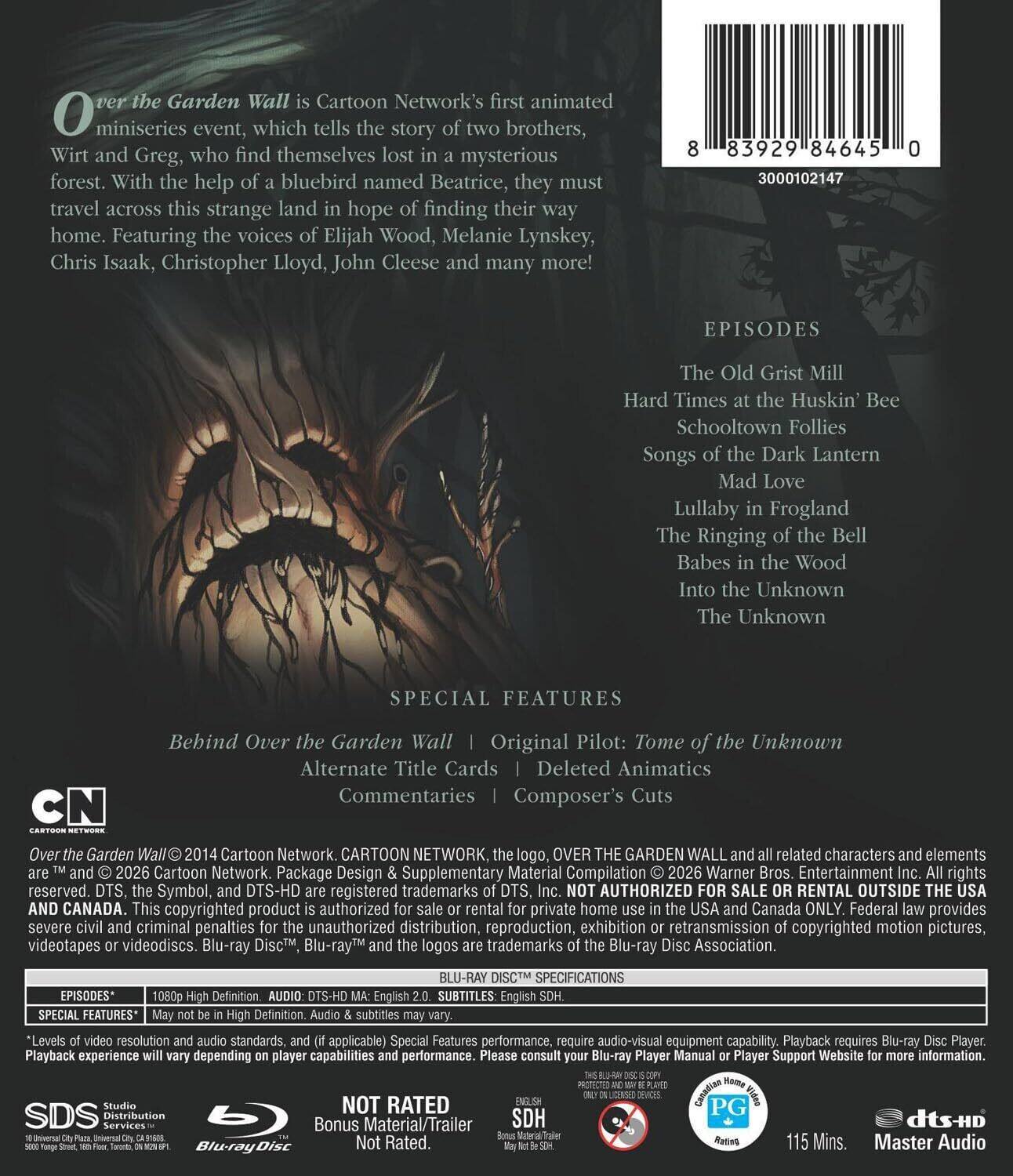 Alt View 1. Over the Garden Wall: Season 1   - BLU-RAY.