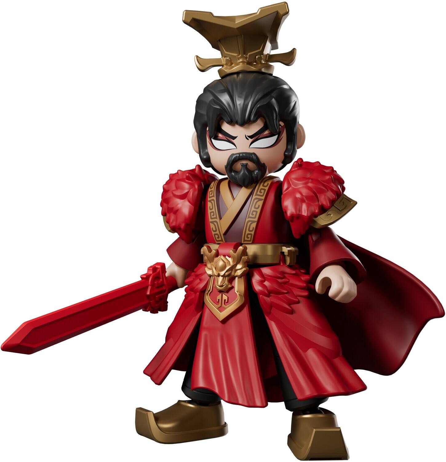 Alt View 4. PopMarket - Blokees - Herospire - Warrior Version - 10: Chu & Han Saga 9ct Display   - COLLECTIBLES - Multicolor.