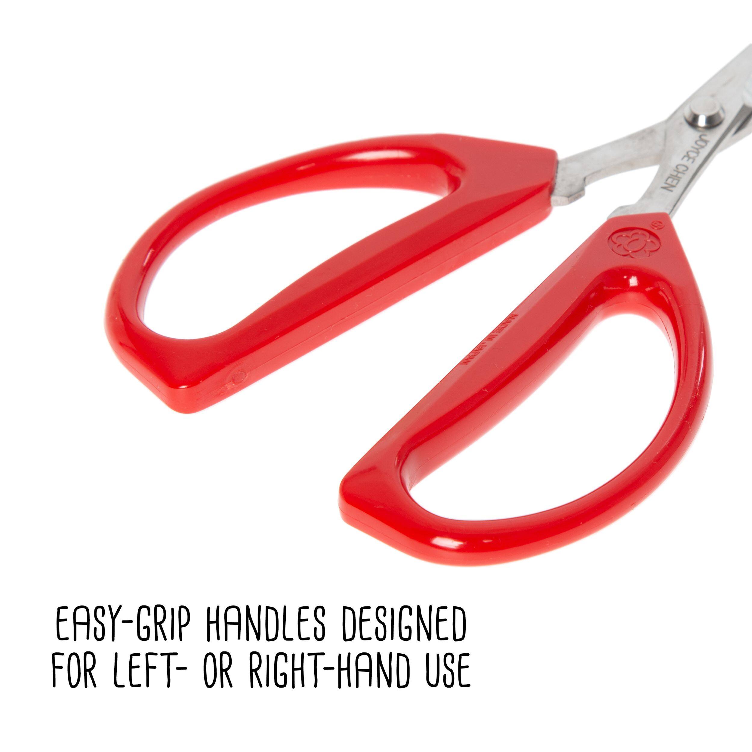 JOYCE CHEN C NW WEA EASY-GRIP HANDLES DESIGNED FOR LEFT- OR RIGHT-HAND USE