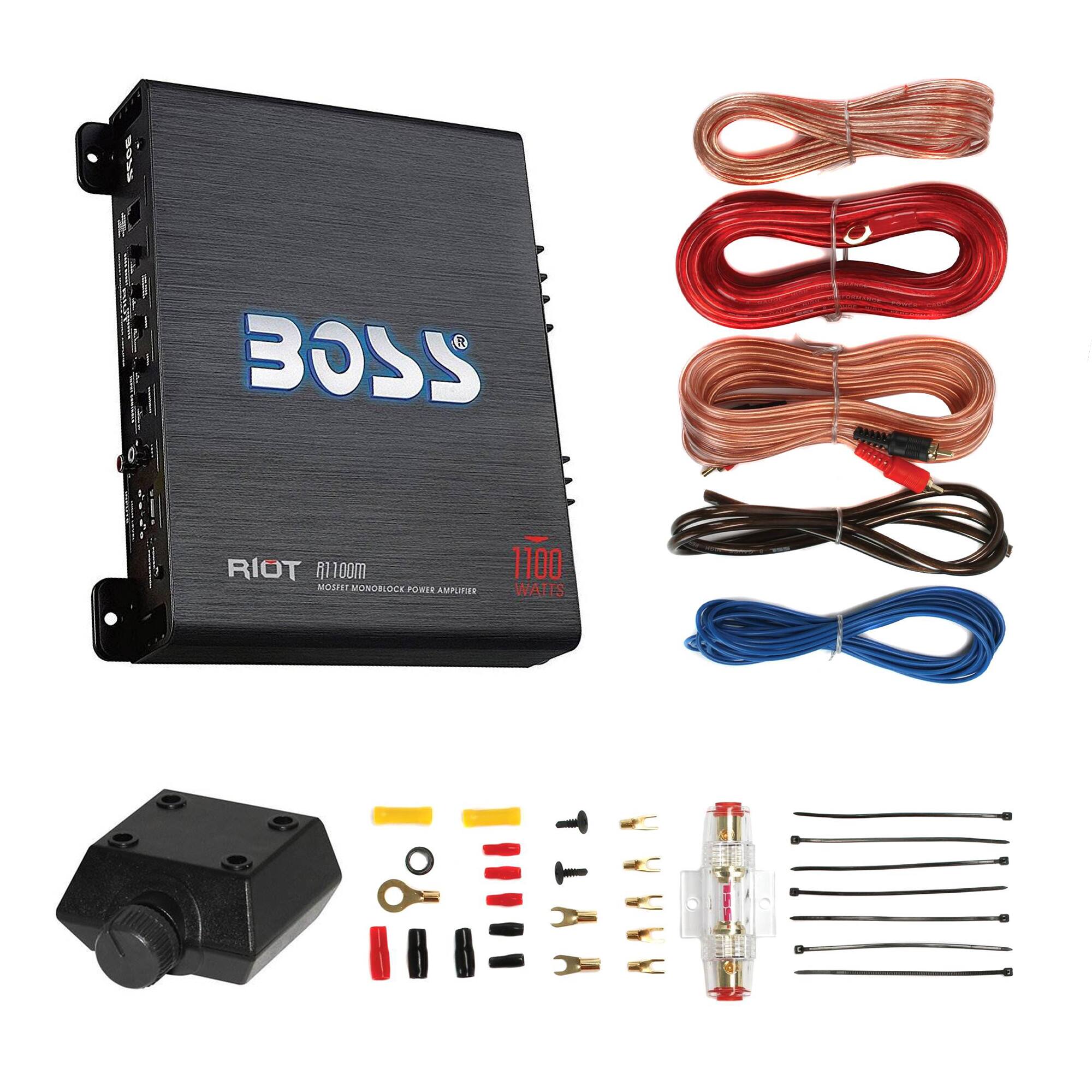 BOSS  
RIOT  
1100m  
MOSFET MONOBLOCK POWER AMPLIFIER