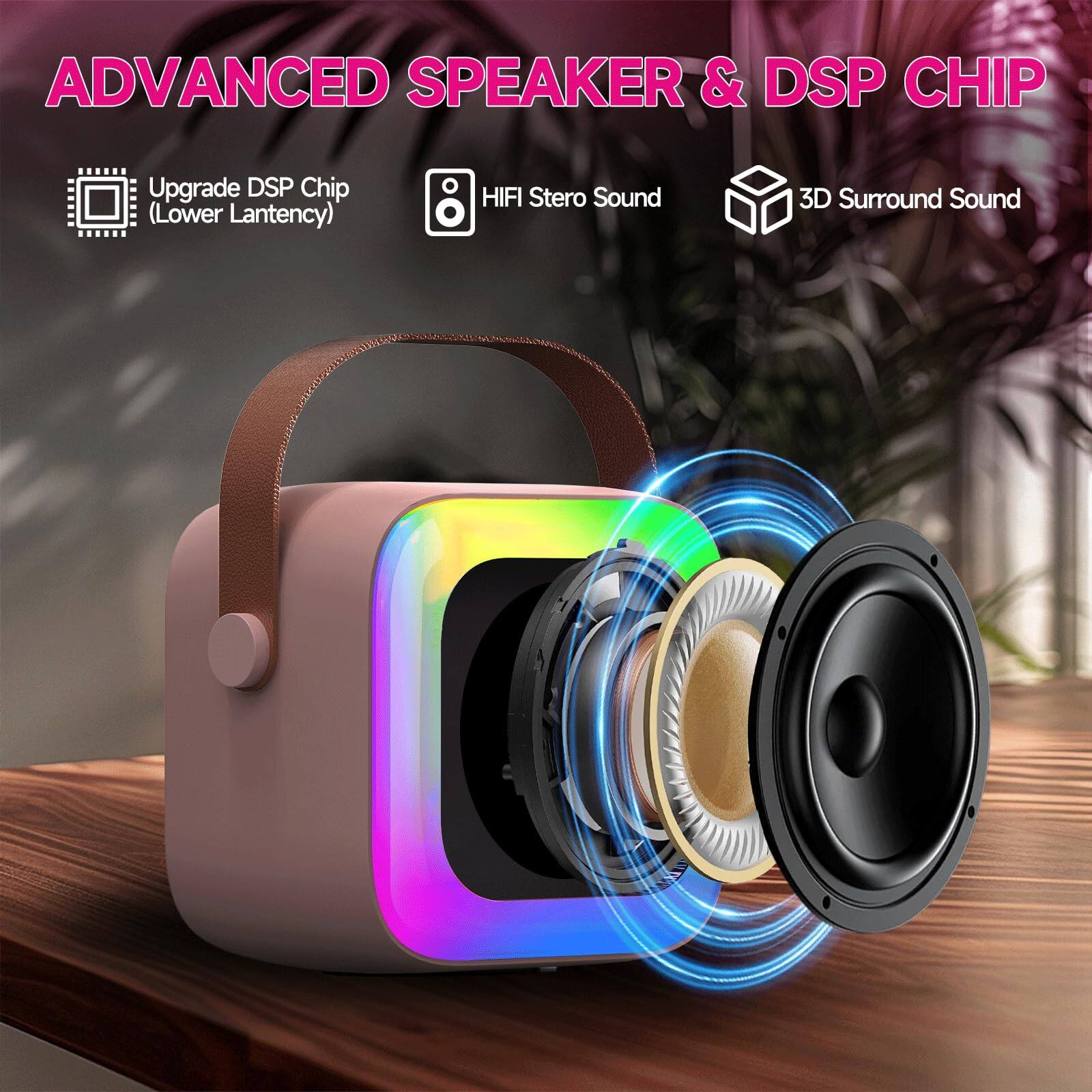 ADVANCED SPEAKER & DSP CHIP

- Upgrade DSP Chip (Lower Latency)
- HIFI Stereo Sound
- 3D Surround Sound