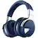 Front. MOVSSOU - MOVSSOU E7 Bluetooth Wireless Active Noise Cancelling Headphones - night blue.