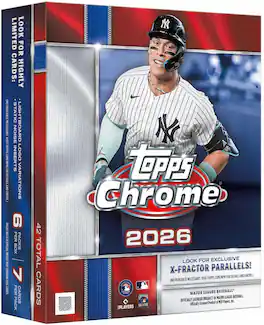 2026 Topps Chrome Baseball Mega Box